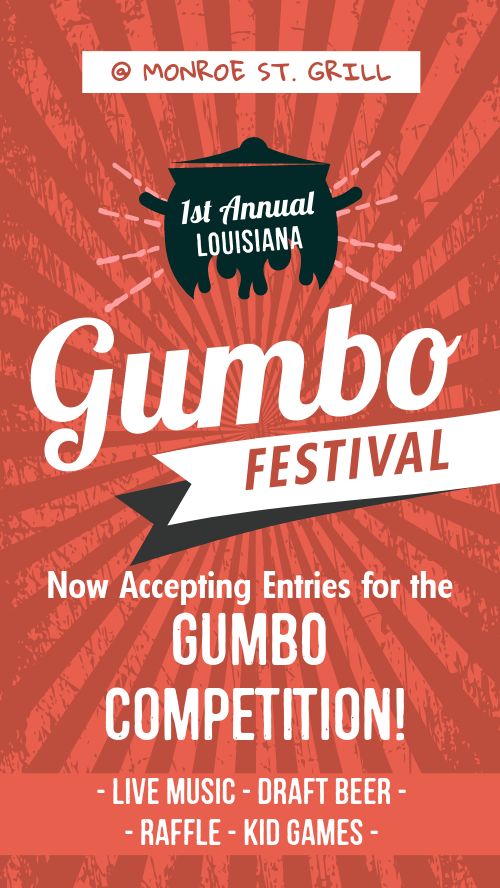 Gumbo Festival Facebook Story page 1 preview