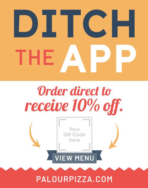 Order Direct QR Code Poster