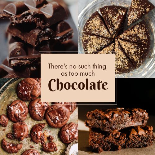 Chocolate Desserts Instagram Post