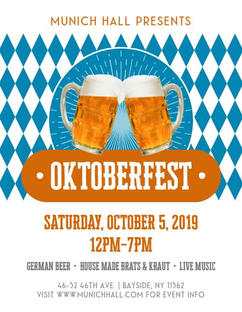 Oktoberfest Mug Flyer page 1 preview