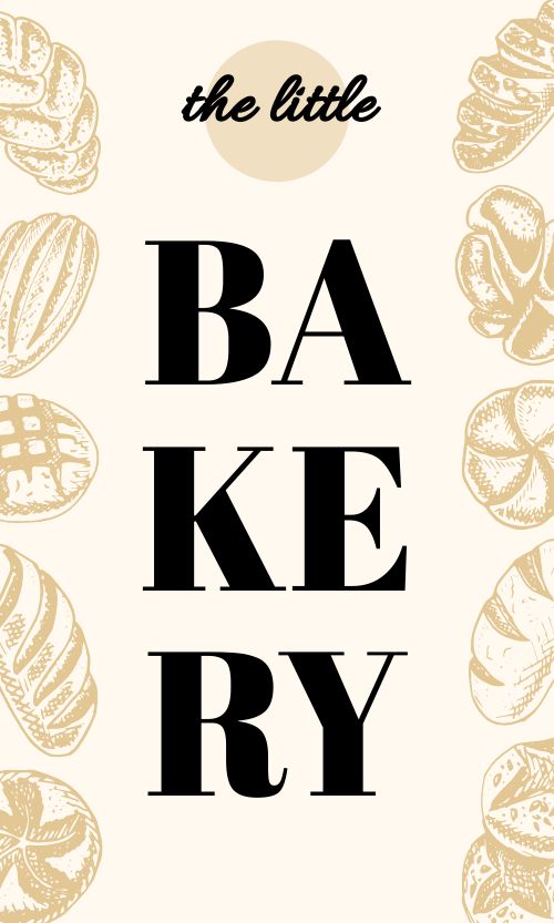 Bakery Bread Business Card page 1 preview