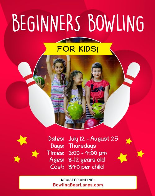 Beginners Bowling Poster