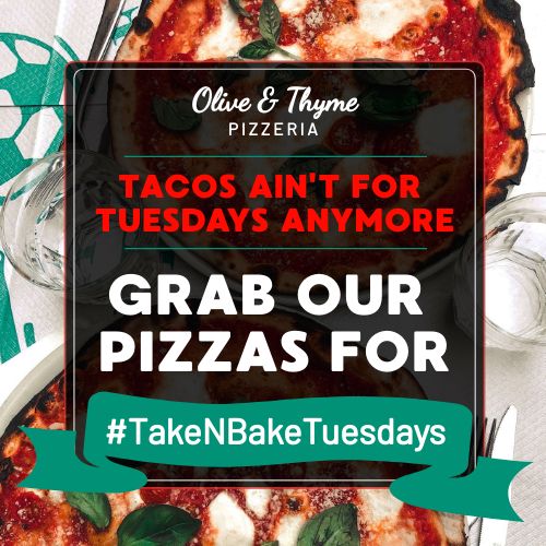 Pizza Tuesdays Instagram Post