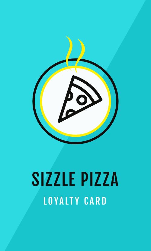 Blue Pizza Loyalty Card