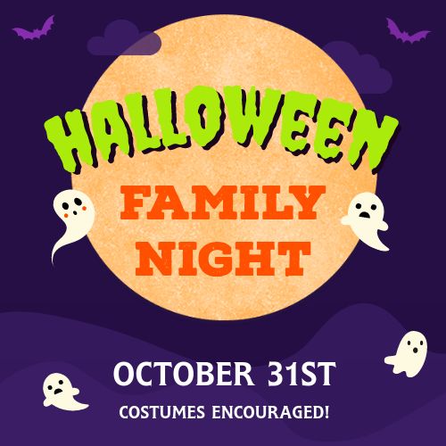 Halloween Family Night Instagram Post