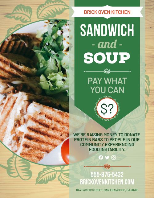 Sandwich Pay Sign