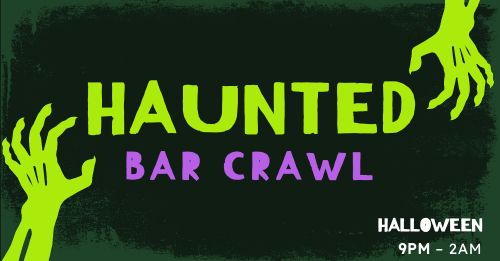 Halloween Bar Crawl Facebook Post