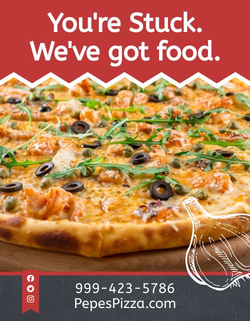 Pizza Takeout Flyer