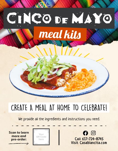 Cinco De Mayo Meal Kit Flyer page 1 preview