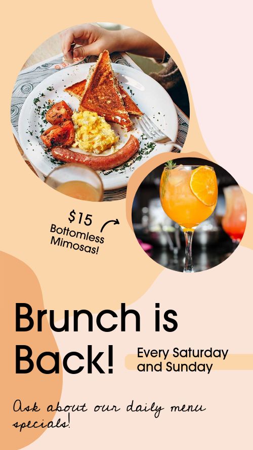 Brunch FB Story page 1 preview