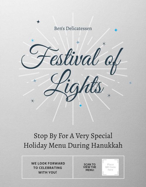 Festival of Lights Flyer page 1 preview