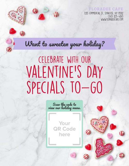 Valentines Day Specials Flyer