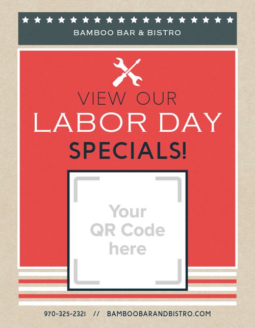 Labor Day Holiday Flyer
