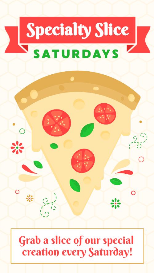 Specialty Pizza Instagram Story