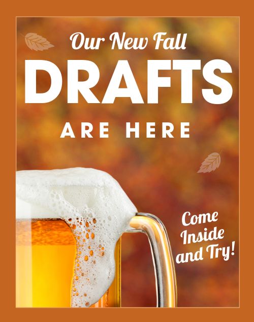 Fall Drafts Poster
