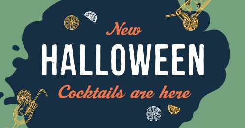 Halloween Cocktail Facebook Update