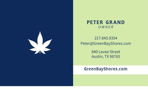 Lime Dispensary Business Card