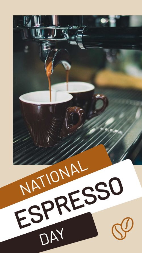 National Espresso Day IG Story page 1 preview