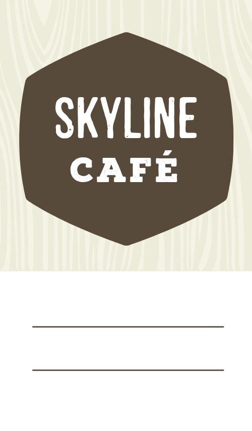 Cafe Logo Seal page 1 preview