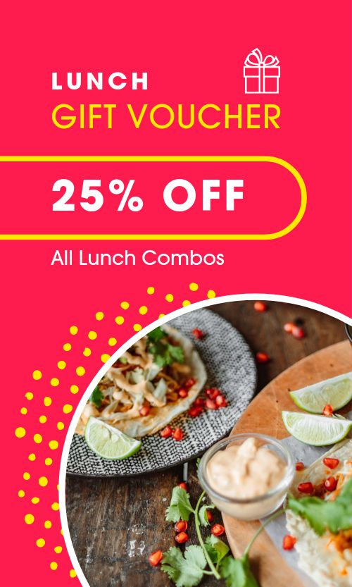 Lunch Discount Card