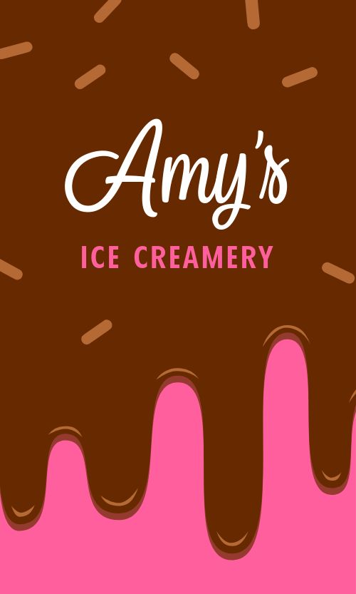 Free Ice Cream Card page 2 preview