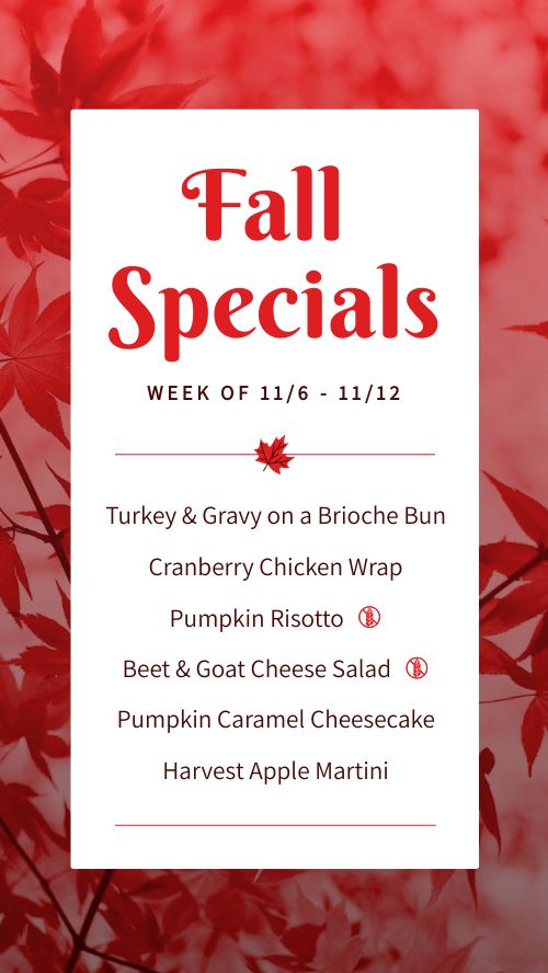 Red Fall Specials FB Story