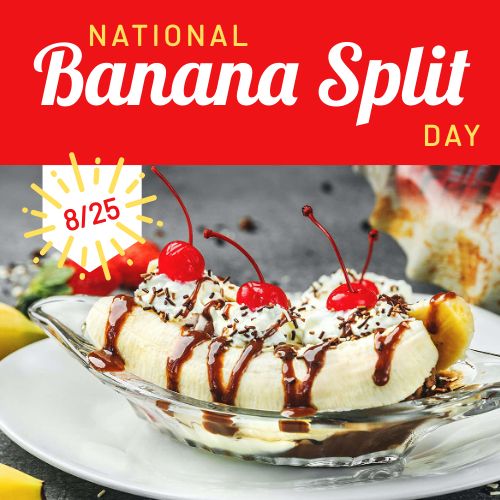 Banana Split Instagram Update Free Template by MustHaveMenus