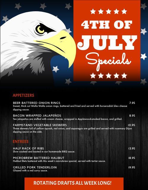4th of July Eagle Flyer