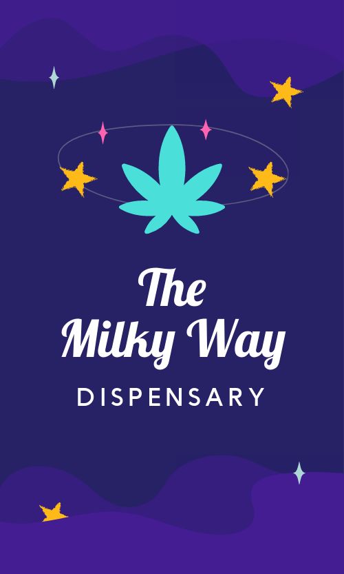Purple Dispensary Loyalty Card