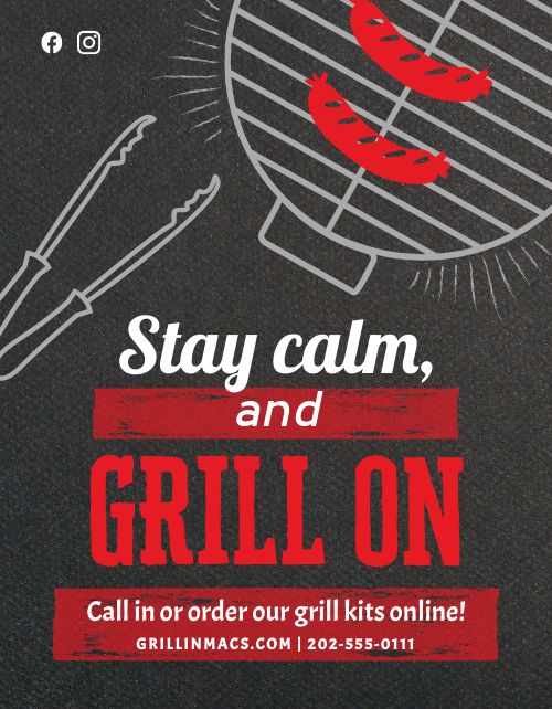 Grill Flyer