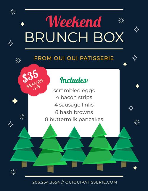 Holiday Brunch Box Flyer page 1 preview