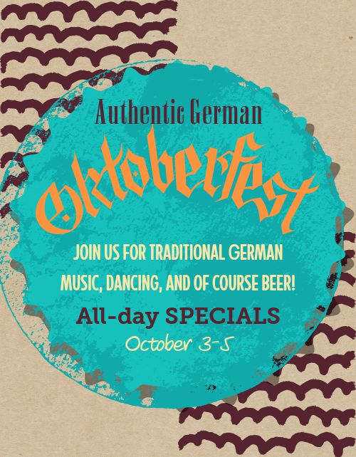 Oktoberfest German Flyer