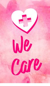 We Care Community Sticker Template By MustHaveMenus