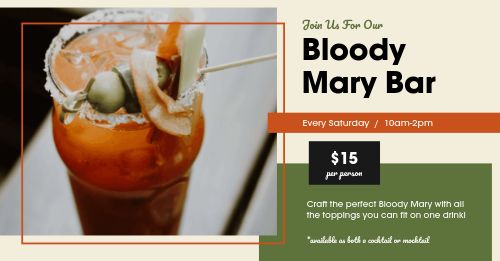 Bloody Mary Facebook Post