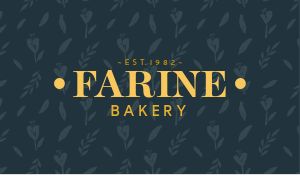 Bakery and Cafe Business Card